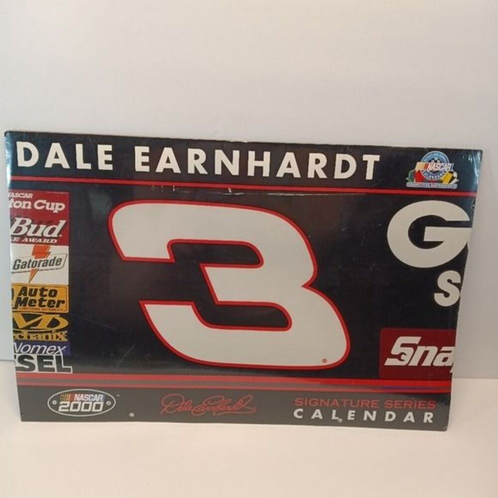 Nascar 2000 Dale Earnhardt #3 Signature Series Calendar